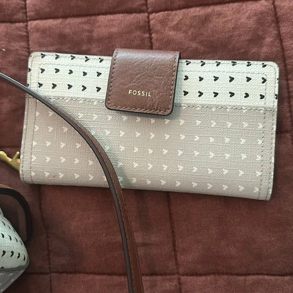 Fossil - Rachel Satchel and Matching Wallet - Picture 4 of 8